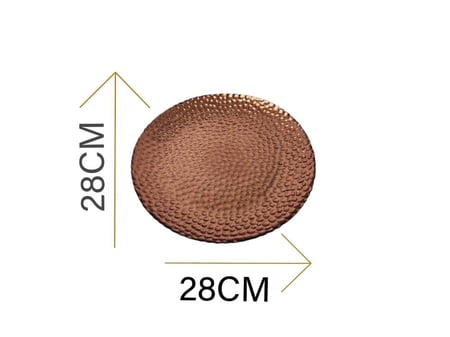 صينية تبسي تقديم تركي متعدد المقاسات برونز