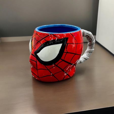 كوب سبايدرمان سيراميك 580 ملي