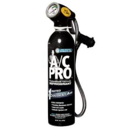 فريون AC Pro مع معزز تبريد  ومانع التسريب مع الهوز وساعة الضغط امريكي