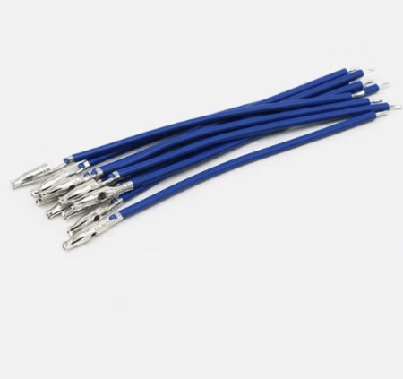 سلك توليف صغير انثى ملبس أزرق بالحبة - السعر للسلك الواحد