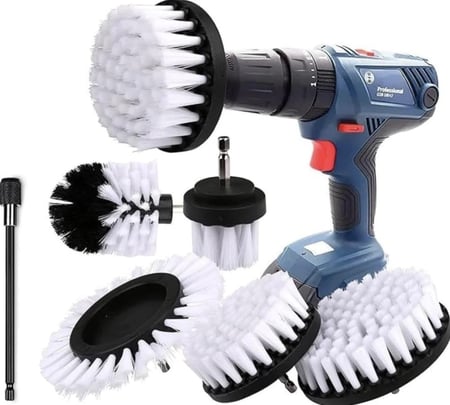 فرشاة تنظيف عام خشنة لي الدريل 3 قطع