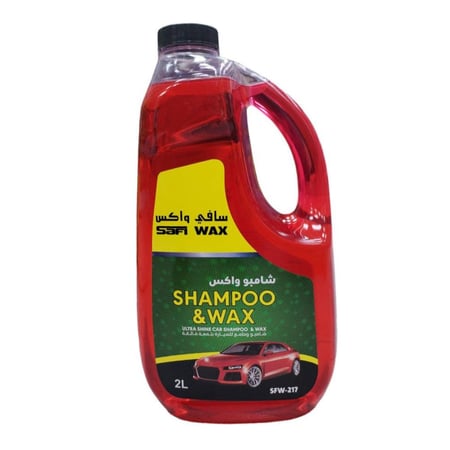 شامبو مع واكس 2 لتر من شركة  سافي واكس