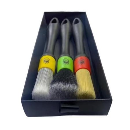 طقم فرشاة تنظيف السيارة 3 أنواع