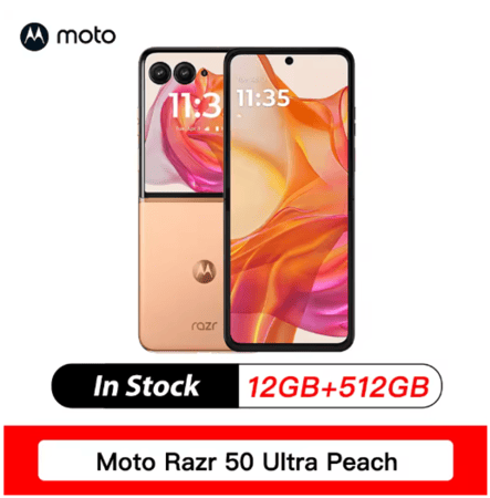 موتورولا-أصلي إلى Razr ، 50 Ultra ، moign "، سنابدراجون 8s ، Gen 3 ، 1.8 mAh ، أندرويد 14 ، 50mp ، 45W ، جديد