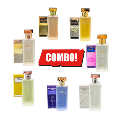 French Perfume combo 7 Fragrance