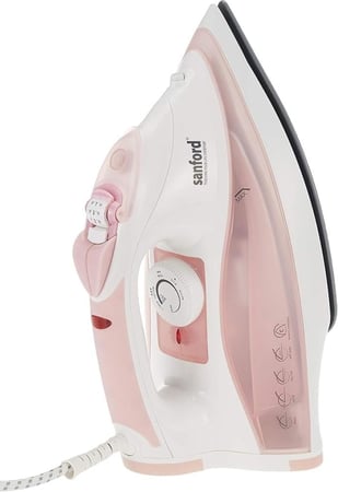 Sanford Ceramic Steam Iron, Sf46Csi-Bs, Pink