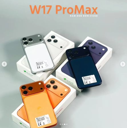 CCIT 17 Pro Max 8GB RAM 512GB 6.8 Inch HD  Ai Feature Smartphone 5G