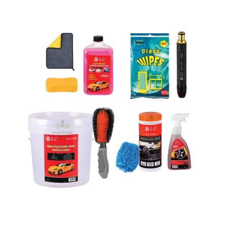 مجموعة العناية بالسيارة وغسالة السيارة