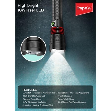 مصباح يدوي LED إمبيكس هانتر Z1