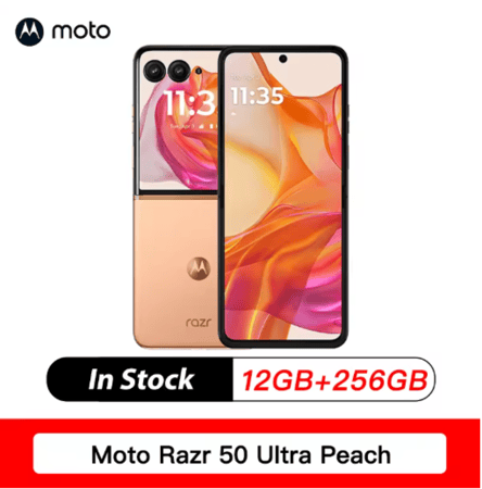 موتورولا-أصلي إلى Razr ، 50 Ultra ، moign "، سنابدراجون 8s ، Gen 3 ، 1.8 mAh ، أندرويد 14 ، 50mp ، 45W ، جديد