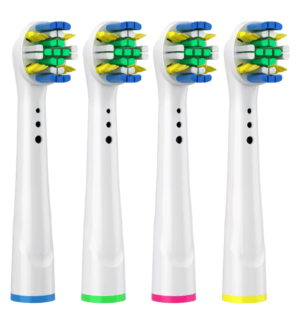 استبدال فرشاة الأسنان الكهربائية الشاملة الصوتية ، رأس الفرشاة ، شعيرات دوبونت الناعمة ، العناية بالفم ، تنظيف الأسنان