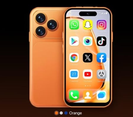 X17 Pro Mini 4GB+64GB 4.5” In-Cell Screen 2.0GHz Quad-core Processor