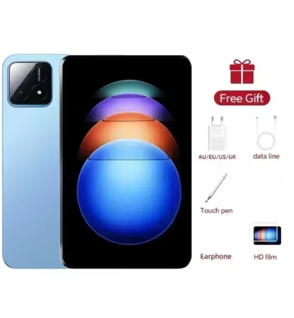 تابلت New7S Pro 2025 بشاشة 4K مع معالج Snapdragon 8 Gen 2، ذاكرة وصول عشوائي 22 جيجابايت، ذاكرة تخزين 2 تيرابايت، نظام أندرويد 14 ثنائي الوضع، دعم 5G وWi-Fi، وبطارية بسعة 20000 مللي أمبير.