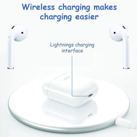 ChatGPT said: ChatGPT سماعات جوي روم JR-T03S اللاسلكية الحقيقية بتقنية الكشف داخل الأذن، باللون الأبيض، مع صندوق شحن لاسلكي ببطارية 400mAh وحافظة حمراء صغيرة.