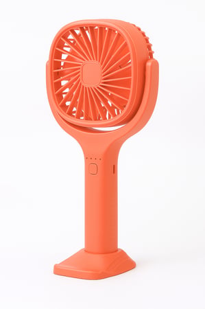 Sanford Portable Rechargeable Hand Fan with 1800mAh Battery, Up to 4.5 Hours Working, and Built-in