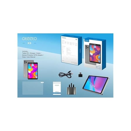 تابلت Oteeto K9 5G بنظام أندرويد بشاشة