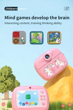 Smartbarry Kc02 Instant Print Camera For Kids