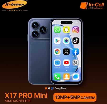 X17 Pro Mini 4GB+64GB 4.5” In-Cell Screen 2.0GHz Quad-core Processor