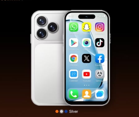 X17 Pro Mini 4GB+64GB 4.5” In-Cell Screen 2.0GHz Quad-core Processor