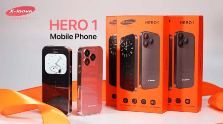 Hero 1 Mobile Phone (with 3 Camera + Smart Watch + Music Player)