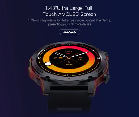 ساعة بيجي ZW13 الذكية