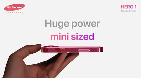 Hero 1 Mobile Phone (with 3 Camera + Smart Watch + Music Player)
