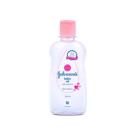 Johnson's Baby Oil with Vitamin E, 100 ml, Piece of 1