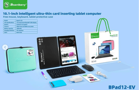 سمارتبيري بي باد 10-EV جهاز لوحي بشريحة 5G