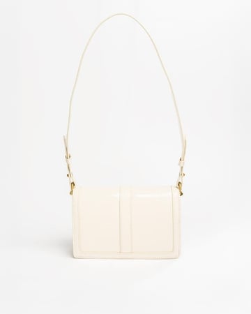 شنطة باللون البيج حجم صغير