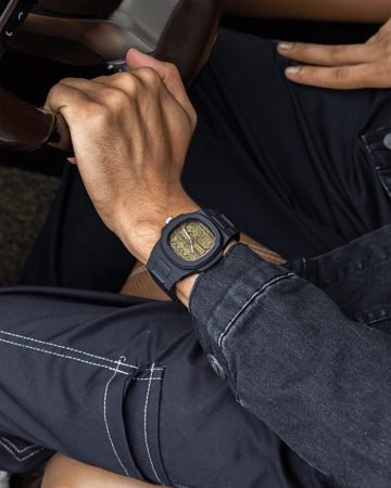 فايبر نقش عربي اسود