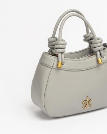 شنطة لون رصاصي حجم صغير