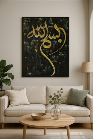 لوحة اسم اللة