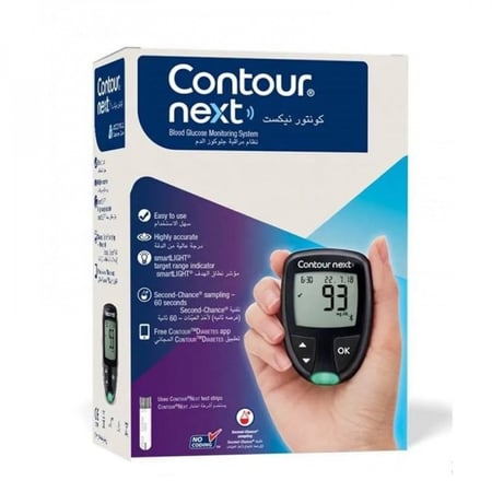 جهاز قياس السكر في الدم من باير كونتور نيكست الجديد