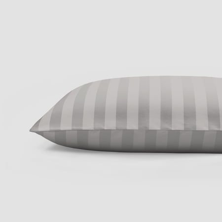 طقم شراشف فندقية مزدوج - 3 قطع - رمادي