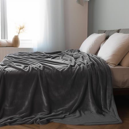 بطانية مخمل مفرد