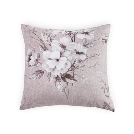 مفرش صيفي مزدوج - 8 قطع - سلسلة سيلين - قهوة فاتحة