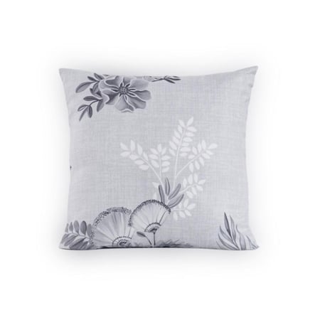 مفرش صيفي مزدوج - 8 قطع - سلسلة سيلين - رمادي