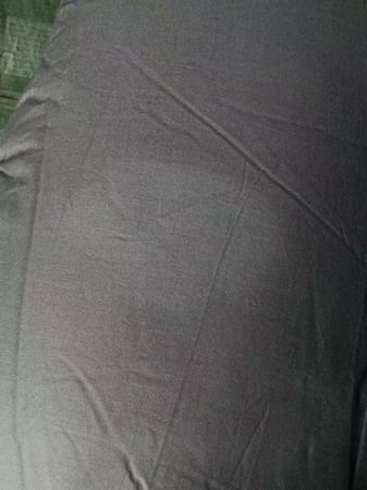 مفرش مزدوج مطرز - 8 قطع - سلسلة لومينا - رمادي بنفسجي