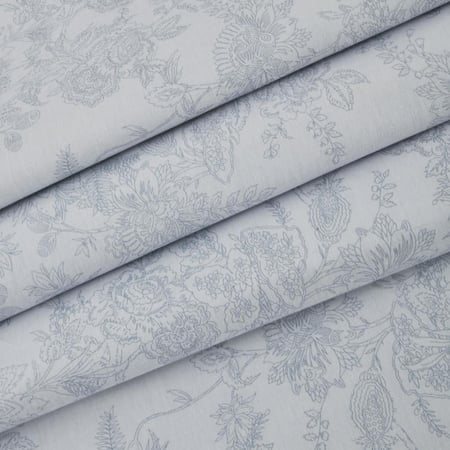 مفارش صيفية قطن مفرد - 5 قطع - سلسلة فيرونيكا - أزرق