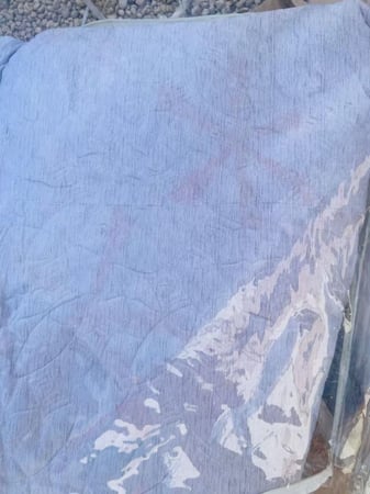 مفارش صيفية قطن نفرين - 8 قطع - سلسلة سيلينا - بنفسجي