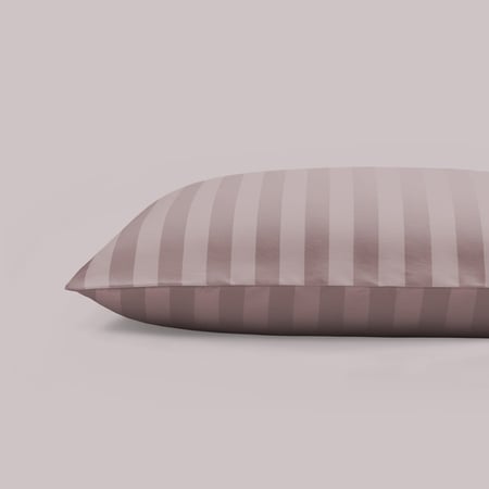 طقم شراشف فندقية مفرد ونص - 3 قطع - رمادي بنفسجي