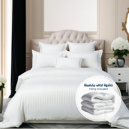 مفرش سرير فندقي