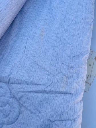 مفارش صيفية قطن نفرين - 8 قطع - سلسلة سيلينا - أزرق