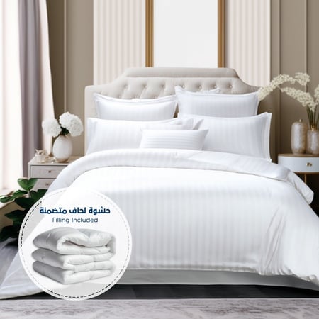 مفرش سرير فندقي