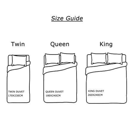حشوة مفارش مقاس مزدوج  حشوة لحاف 200 * 200 - أبيض