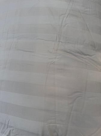 مفارش فندقي قطن مفرد مع الحشوة القابلة للنزع - 5 قطع - رمادي فاتح