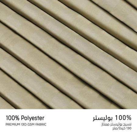 مفرش فندقي مزدوج مع الحشوة القابلة للنزع - 9 قطعة - أخضر فاتح