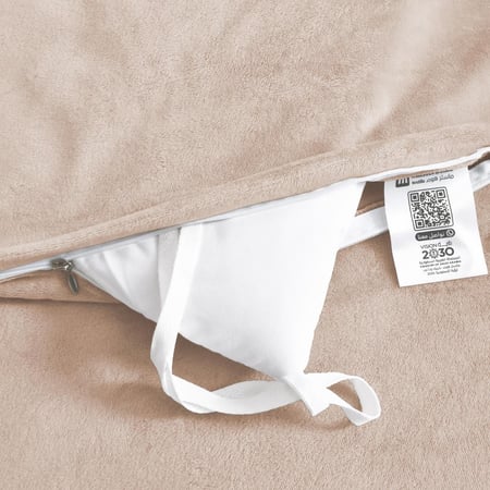 مفرش مفرد مخمل - 5 قطع - سلسلة لامورا - بنفسجي جملي