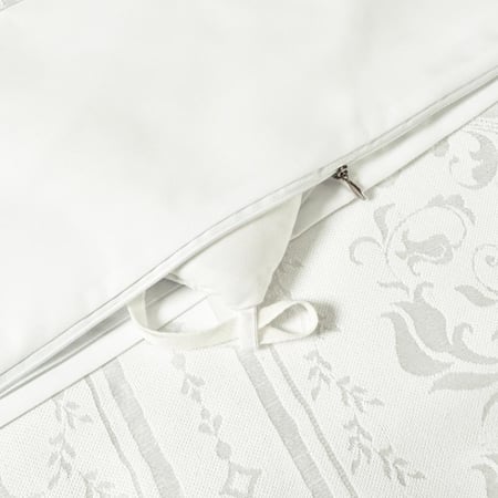 مفرش مزدوج جاكار شانيل - 9 قطع - سلسلة كاليستا - لون سكري