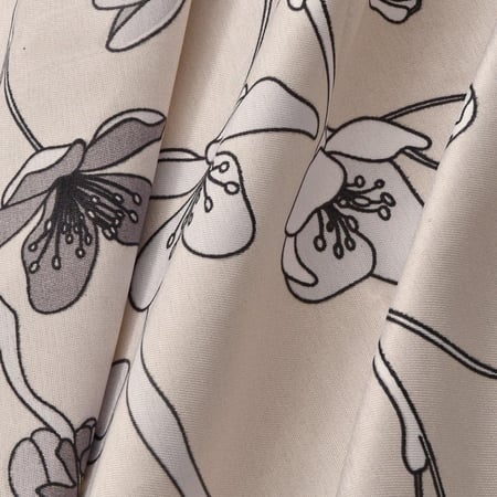 مفرش صيفي مفرد - 4 قطع - سلسلة سيلين - الجمل الفاتح